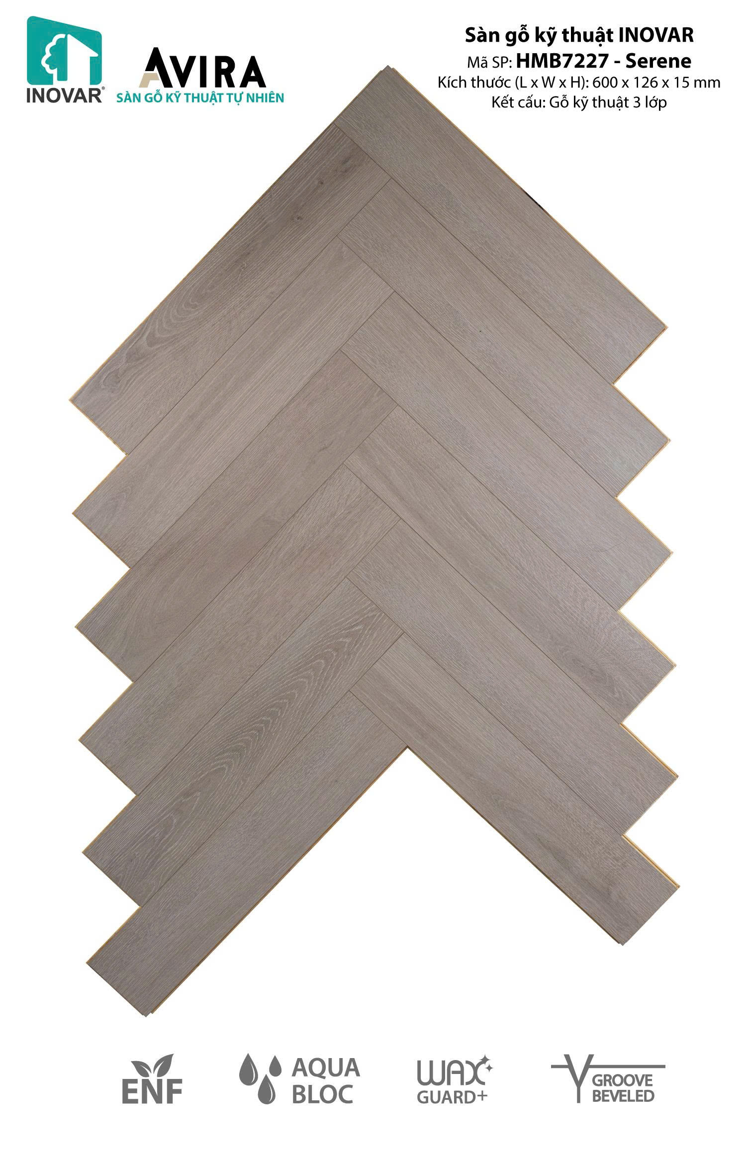 Sàn Gỗ Inovar HMB7227